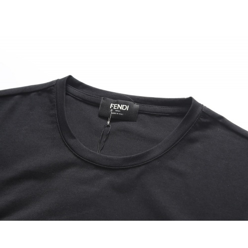 Replica Fendi T-Shirts Short Sleeved For Men #847318 $25.00 USD for Wholesale