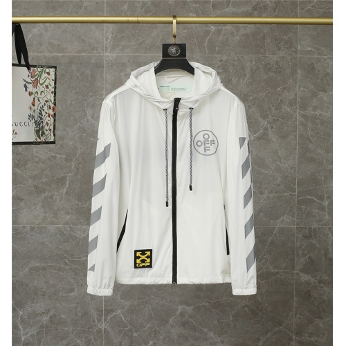 Off-White Jackets Long Sleeved For Men #847340 $83.00 USD, Wholesale Replica Off-White Jackets