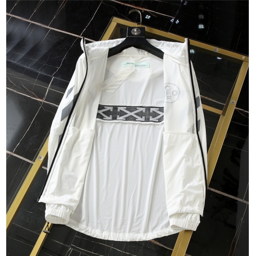 Replica Off-White Jackets Long Sleeved For Men #847340 $83.00 USD for Wholesale