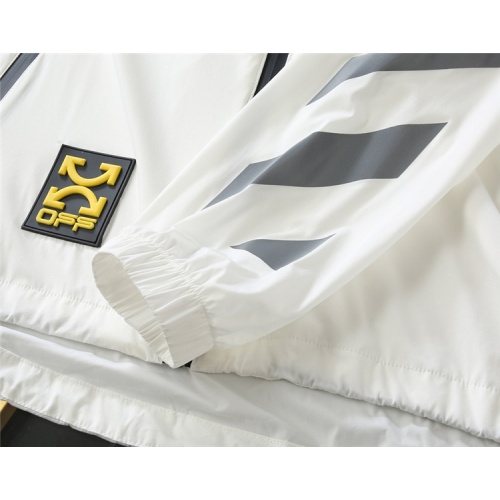 Replica Off-White Jackets Long Sleeved For Men #847340 $83.00 USD for Wholesale