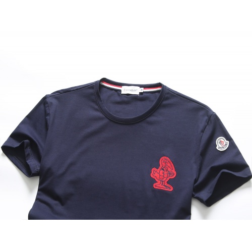 Replica Moncler T-Shirts Short Sleeved For Men #847356 $25.00 USD for Wholesale