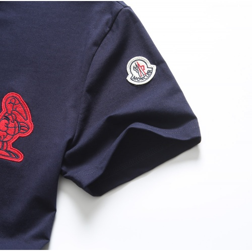 Replica Moncler T-Shirts Short Sleeved For Men #847356 $25.00 USD for Wholesale