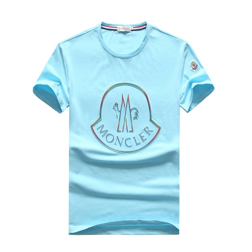 Moncler T-Shirts Short Sleeved For Men #847357 $25.00 USD, Wholesale Replica Moncler T-Shirts
