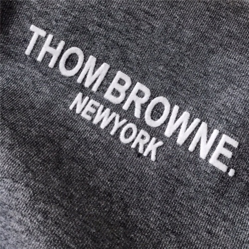 Replica Thom Browne TB Hoodies Long Sleeved For Men #847373 $78.00 USD for Wholesale