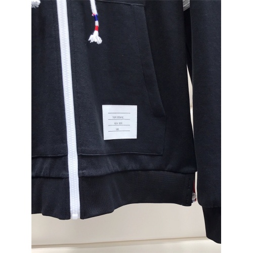 Replica Thom Browne TB Hoodies Long Sleeved For Men #847374 $78.00 USD for Wholesale