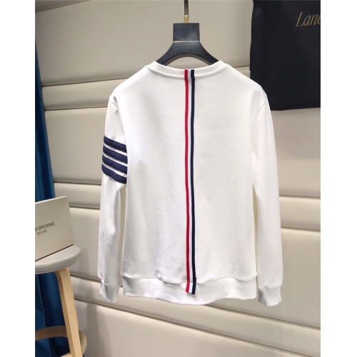 Replica Thom Browne TB Hoodies Long Sleeved For Men #847375 $69.00 USD for Wholesale