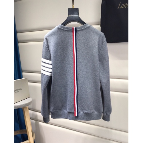 Replica Thom Browne TB Hoodies Long Sleeved For Men #847376 $69.00 USD for Wholesale