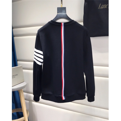 Replica Thom Browne TB Hoodies Long Sleeved For Men #847377 $69.00 USD for Wholesale