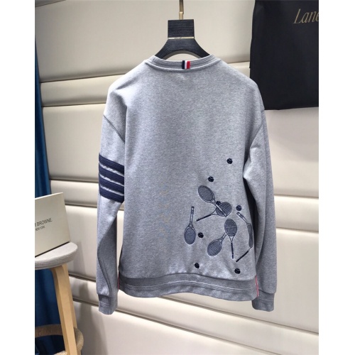 Replica Thom Browne TB Hoodies Long Sleeved For Men #847379 $69.00 USD for Wholesale