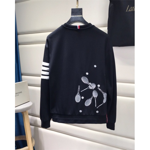 Replica Thom Browne TB Hoodies Long Sleeved For Men #847380 $69.00 USD for Wholesale