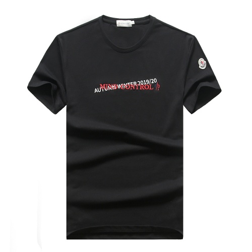 Moncler T-Shirts Short Sleeved For Men #847390 $25.00 USD, Wholesale Replica Moncler T-Shirts
