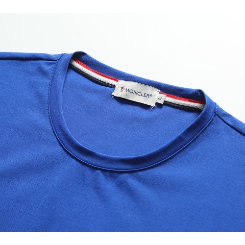 Replica Moncler T-Shirts Short Sleeved For Men #847405 $25.00 USD for Wholesale