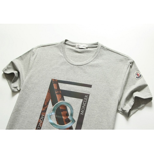 Replica Moncler T-Shirts Short Sleeved For Men #847415 $25.00 USD for Wholesale