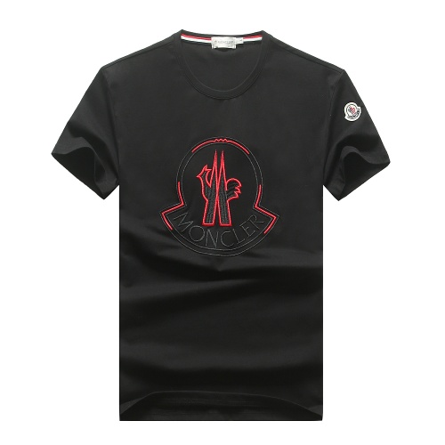Moncler T-Shirts Short Sleeved For Men #847418 $25.00 USD, Wholesale Replica Moncler T-Shirts
