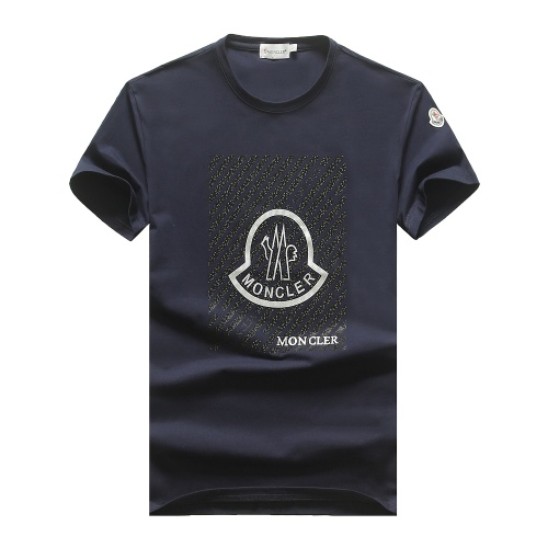 Moncler T-Shirts Short Sleeved For Men #847425 $25.00 USD, Wholesale Replica Moncler T-Shirts