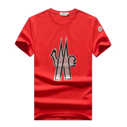 Moncler T-Shirts Short Sleeved For Men #847428 $25.00 USD, Wholesale Replica Moncler T-Shirts