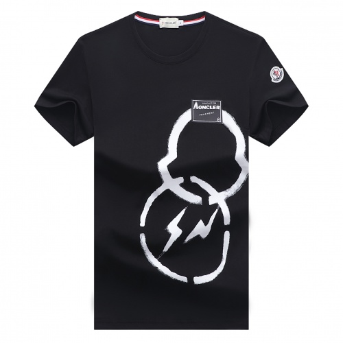 Moncler T-Shirts Short Sleeved For Men #847432 $25.00 USD, Wholesale Replica Moncler T-Shirts
