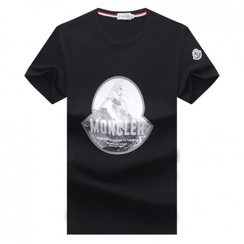 Moncler T-Shirts Short Sleeved For Men #847436 $25.00 USD, Wholesale Replica Moncler T-Shirts