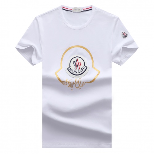 Moncler T-Shirts Short Sleeved For Men #847439 $25.00 USD, Wholesale Replica Moncler T-Shirts