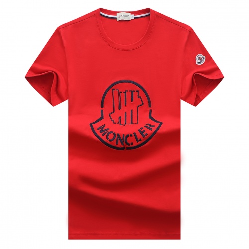 Moncler T-Shirts Short Sleeved For Men #847447 $25.00 USD, Wholesale Replica Moncler T-Shirts