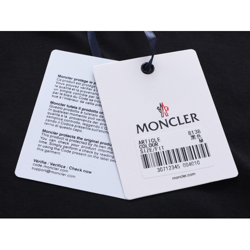 Replica Moncler T-Shirts Short Sleeved For Men #847450 $25.00 USD for Wholesale