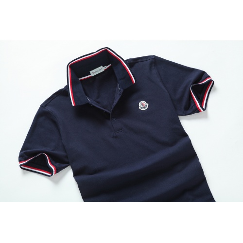 Replica Moncler T-Shirts Short Sleeved For Men #847462 $32.00 USD for Wholesale