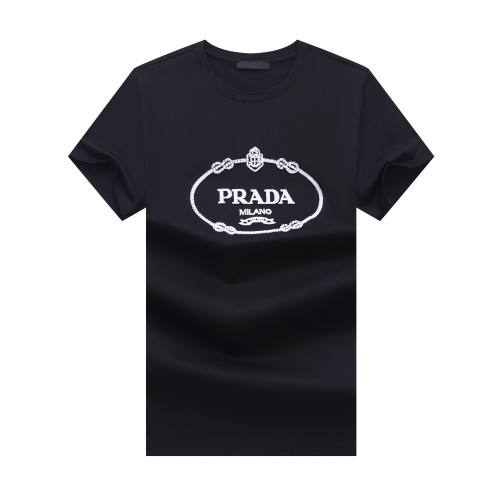 Prada T-Shirts Short Sleeved For Men #847465 $25.00 USD, Wholesale Replica Prada T-Shirts
