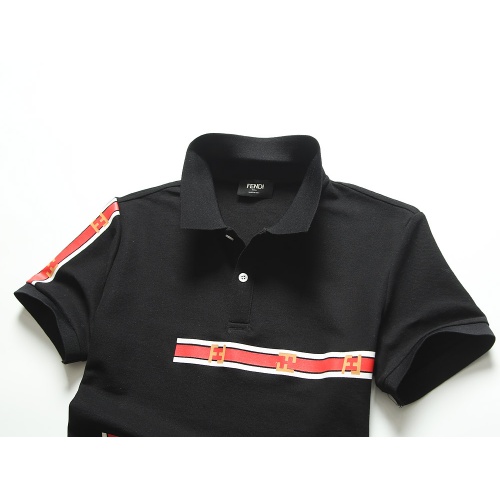 Replica Fendi T-Shirts Short Sleeved For Men #847600 $32.00 USD for Wholesale