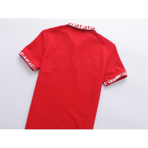 Replica Fendi T-Shirts Short Sleeved For Men #847612 $32.00 USD for Wholesale