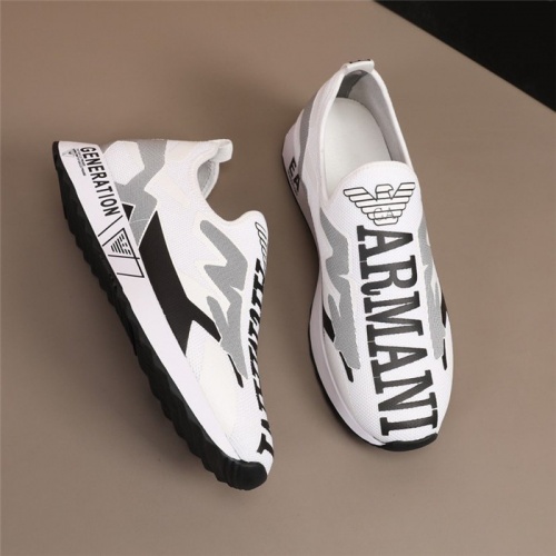 Replica Armani Casual Shoes #847744 $85.00 USD for Wholesale