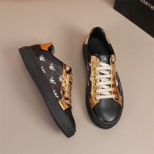 Replica Armani Casual Shoes #847754 $85.00 USD for Wholesale