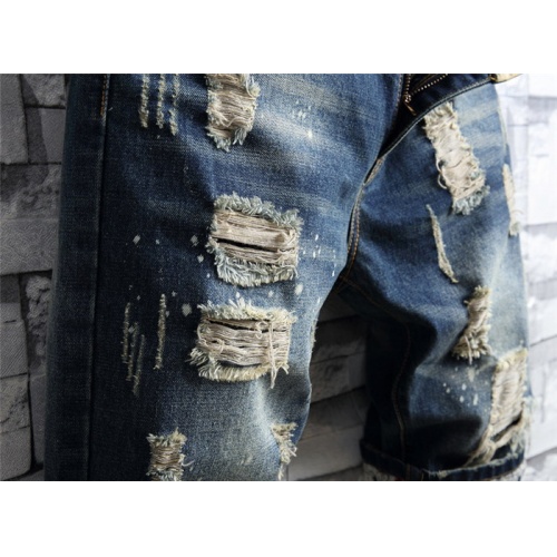 Replica Balmain Jeans For Men #847782 $40.00 USD for Wholesale