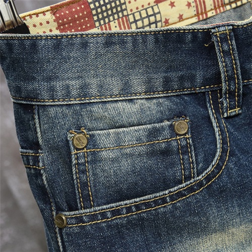 Replica Moncler Jeans For Men #847790 $40.00 USD for Wholesale