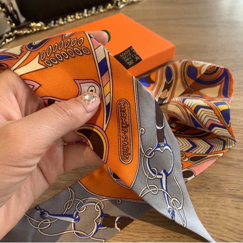 Replica Hermes Silk Scarf For Women #847872 $27.00 USD for Wholesale