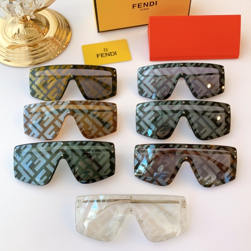 Replica Fendi AAA Quality Sunglasses #847974 $64.00 USD for Wholesale