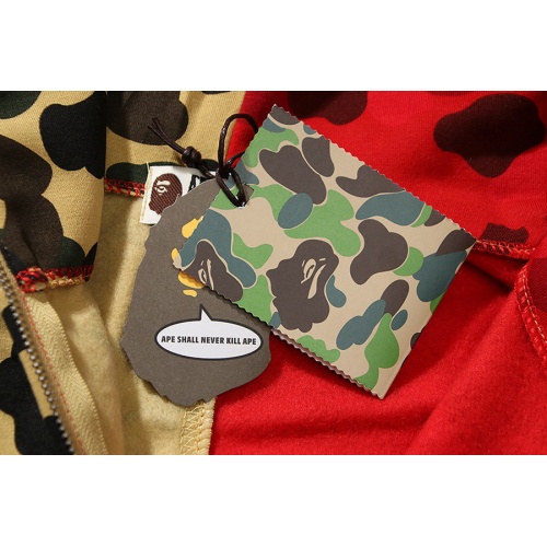 Replica Bape Jackets Long Sleeved For Men #848003 $48.00 USD for Wholesale