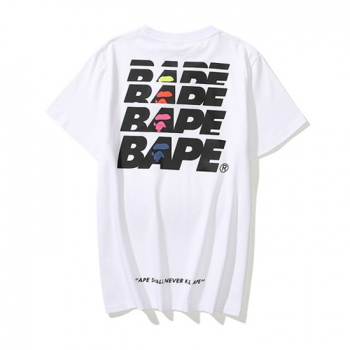 Replica Bape T-Shirts Short Sleeved For Men #848023 $25.00 USD for Wholesale
