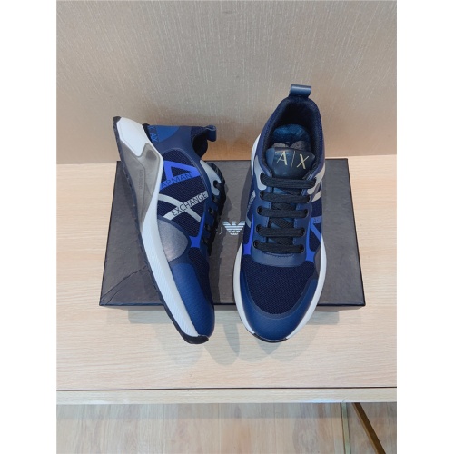 Replica Armani Casual Shoes For Men #848067 $80.00 USD for Wholesale