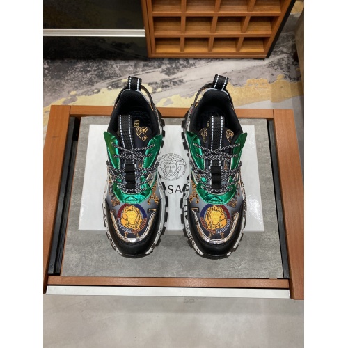 Replica Versace Casual Shoes For Men #848077 $80.00 USD for Wholesale