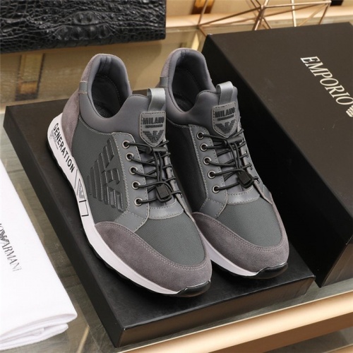 Replica Armani Casual Shoes For Men #848156 $88.00 USD for Wholesale