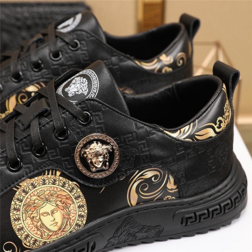 Replica Versace Casual Shoes For Men #848165 $88.00 USD for Wholesale