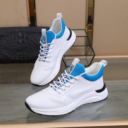 Replica Armani Casual Shoes For Men #848205 $88.00 USD for Wholesale