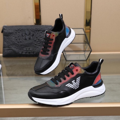 Replica Armani Casual Shoes For Men #848208 $88.00 USD for Wholesale