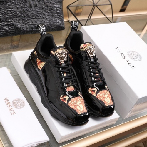 Replica Versace Casual Shoes For Men #848230 $85.00 USD for Wholesale