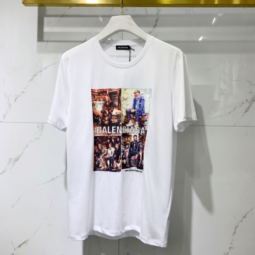 Balenciaga T-Shirts Short Sleeved For Men #848287 $41.00 USD, Wholesale Replica Balenciaga T-Shirts