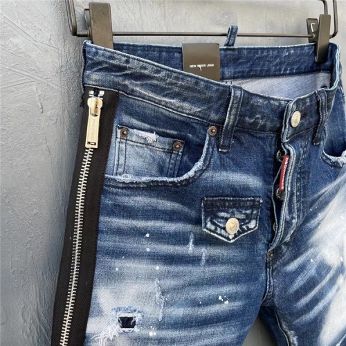 Replica Dsquared Jeans For Men #848295 $60.00 USD for Wholesale