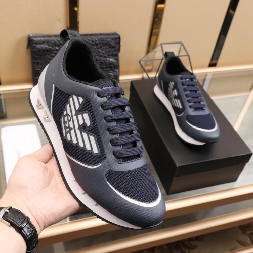 Replica Armani Casual Shoes For Men #848396 $85.00 USD for Wholesale