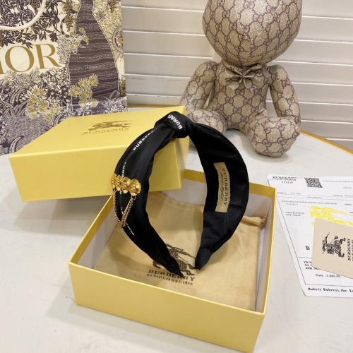 Replica Burberry Headband For Women #848590 $25.00 USD for Wholesale