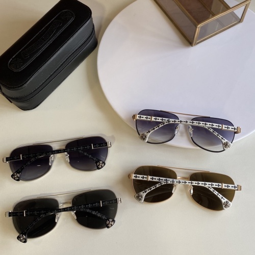 Replica Chrome Hearts AAA Quality Sunglasses #848849 $60.00 USD for Wholesale