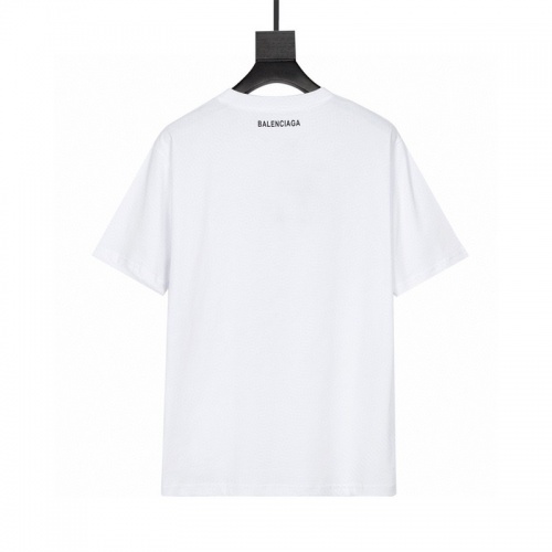 Replica Balenciaga T-Shirts Short Sleeved For Men #849125 $42.00 USD for Wholesale